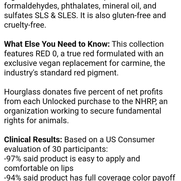 💄HP💄NIB HOURGLASS UNLOCKED SOFT MATTE LIPSTICK IN CURRANT - Picture 7 of 16